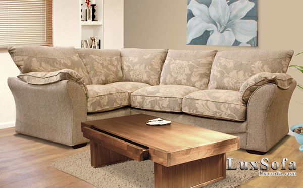 Mẫu sofa bọc nỉ sang trọng