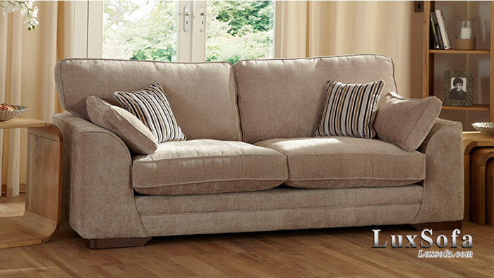 Sofa văng bọc nỉ sang trọng