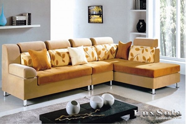 sofa màu cam
