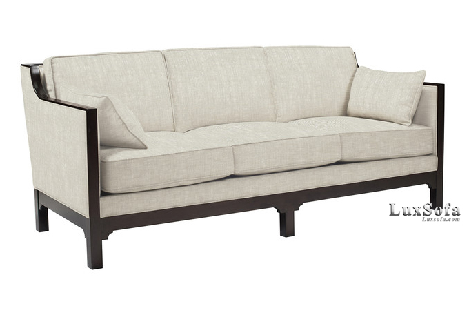 Sofa văng hiện đại da gỗ SV24