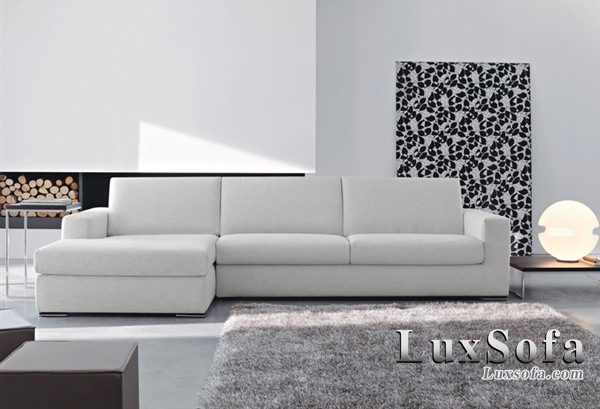 Sofa da hiện đại cho phòng khách SD26