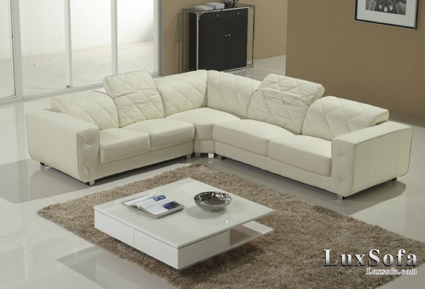 Sofa gia đình trắng ngà SGD31