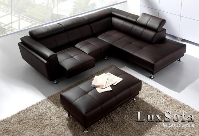 Sofa góc màu đen SG37