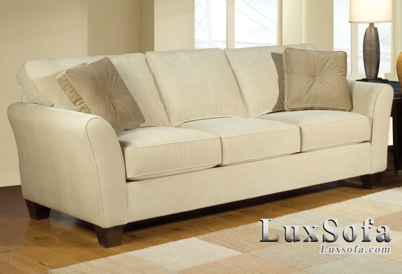 Sofa nỉ màu trắng SN24