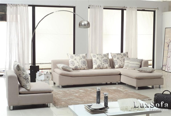 Sofa nỉ phòng khách đẹp SN27