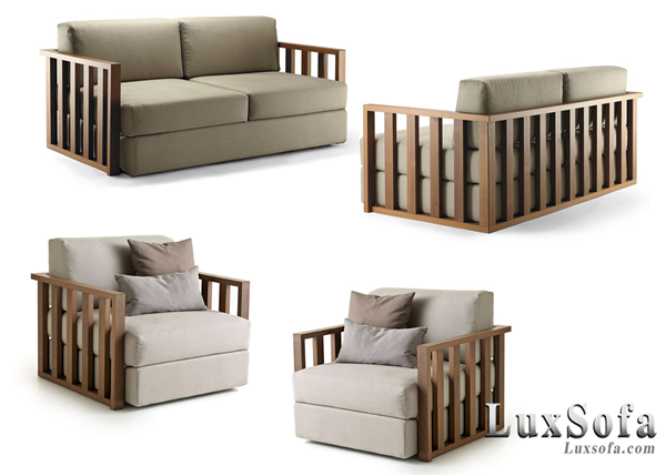 Bộ sofa gỗ phòng khách SG15