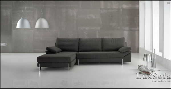 Ghế sofa góc nỉ cao cấp đẹp SG017
