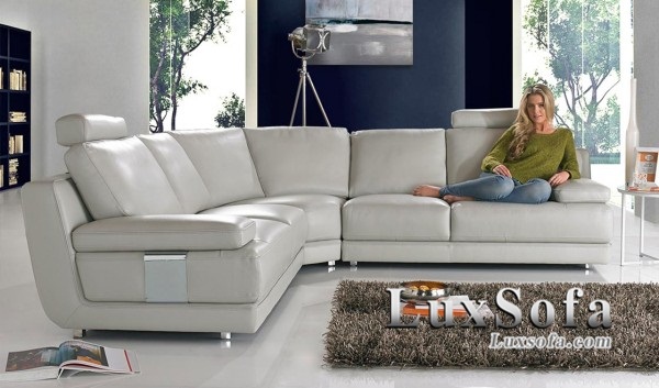 Mẫu sofa gia đình bọc da SGD122