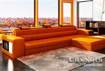 Sofa góc màu cam SG35