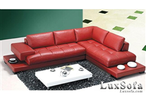 Sofa góc màu đỏ SG38