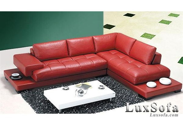 Sofa góc màu đỏ SG38