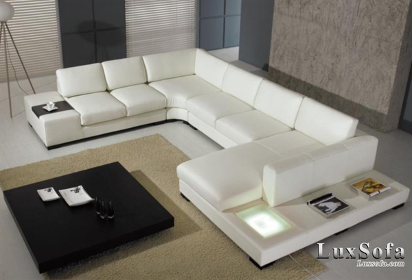 Sofa góc màu trắng SG42