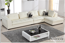 Sofa góc trắng thanh lịch SG003