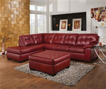 Sofa hiện đại đỏ đun SH24