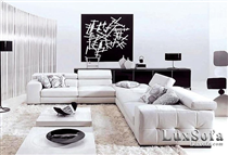 Sofa hiện đại trắng đẹp SH03