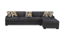 Sofa hiện đại vải xám SH25