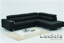 Sofa nỉ màu đen SN20
