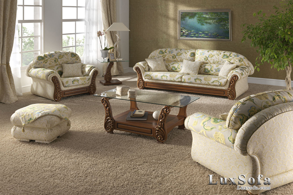 Sofa vải đẹp cổ điển SV30