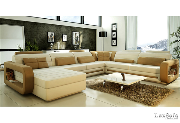 Sofa vải hai màu SV11