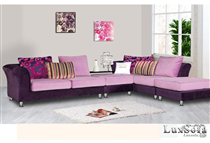 Sofa vải màu tím SV17