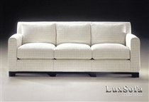 Sofa văng cổ điển vải họa tiết SV11