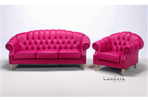 Sofa văng màu hồng SV03